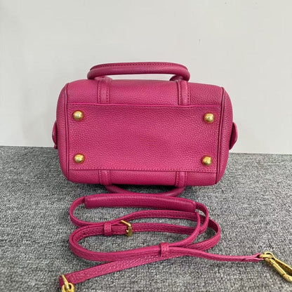 Luxury Burberry Orchard Bag Pink Leather Shoulder Bag