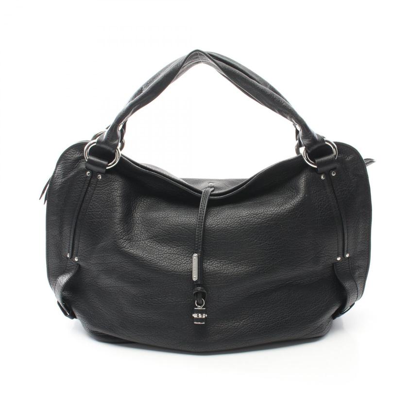 Luxury CELINE Bitter Sweet Handbag Leather Black 944366 - Condition A