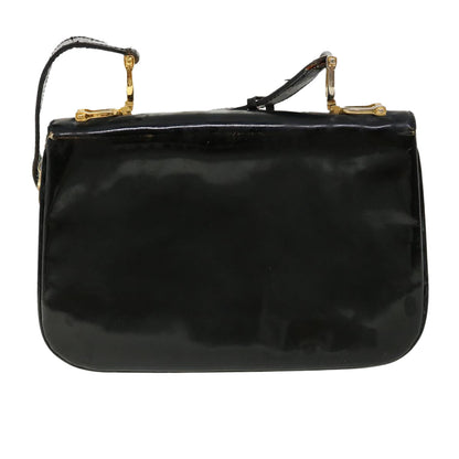 Luxury CELINE Shoulder Bag Leather Black  rd3015