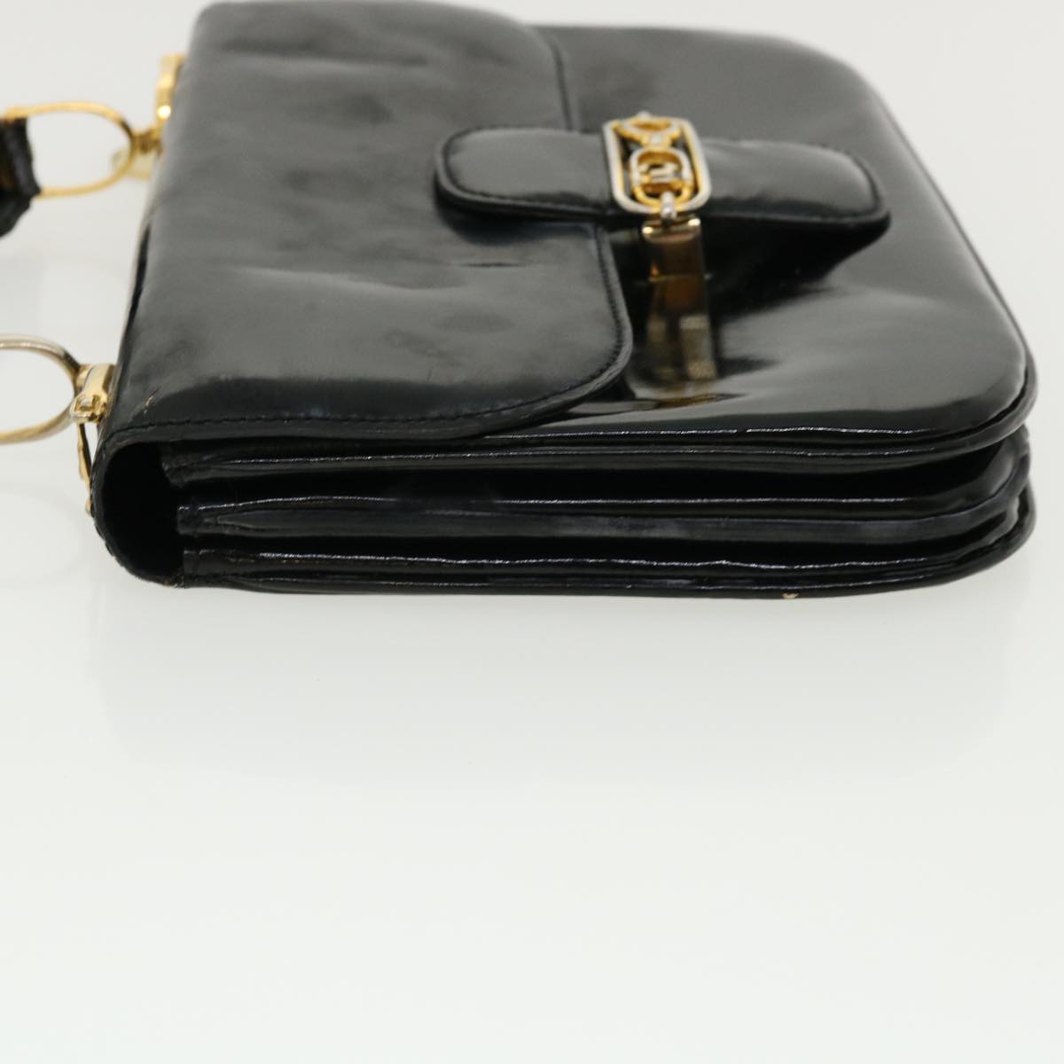 Luxury CELINE Shoulder Bag Leather Black  rd3015