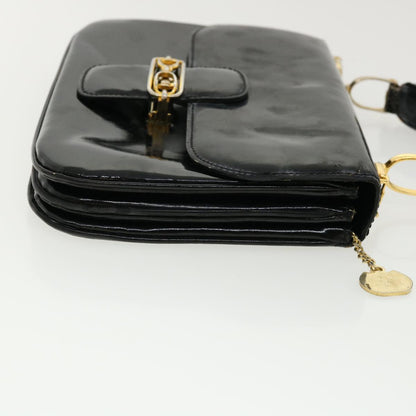 Luxury CELINE Shoulder Bag Leather Black  rd3015