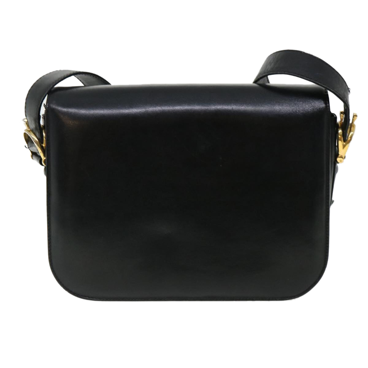 Luxury CELINE Shoulder Bag Leather Black  rd3515