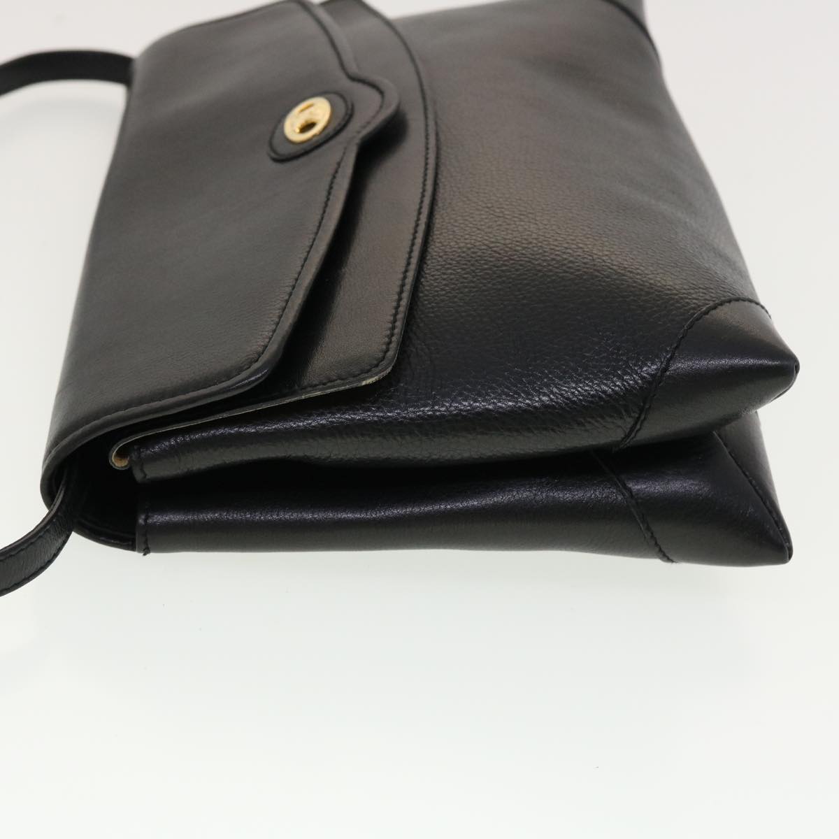 Luxury CELINE Shoulder Bag Leather Black  rd5145