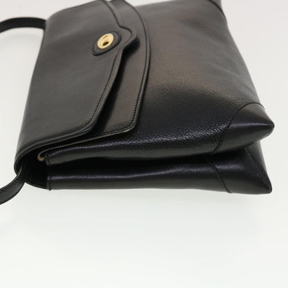 Luxury CELINE Shoulder Bag Leather Black  rd5145