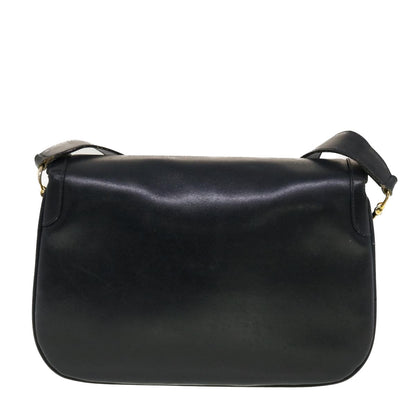 Luxury CELINE Horse Carriage Shoulder Bag Leather Navy  rd5253