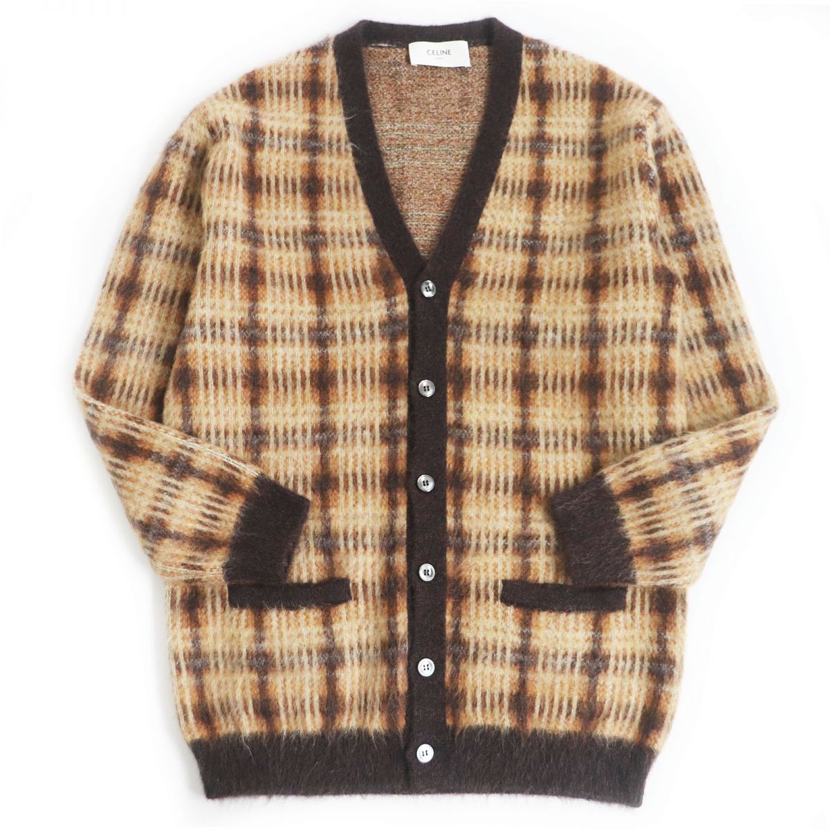 CELINE knit See photo Brown type mens