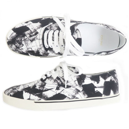CELINE sneakers Main: Canvas Black x white mens 41