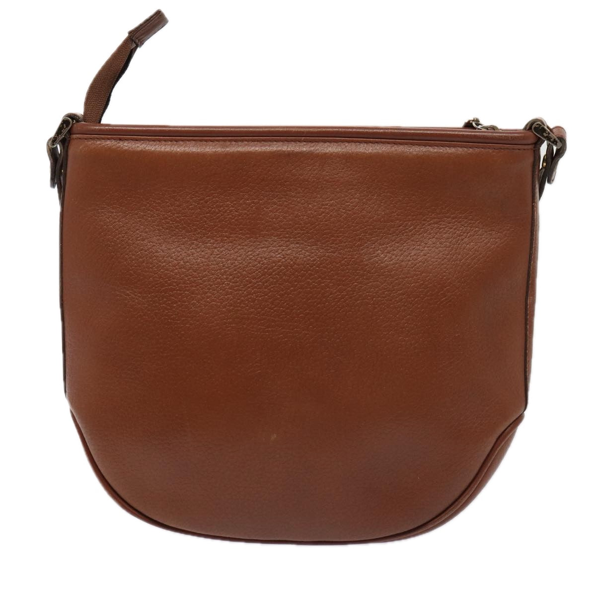 Luxury BurberrySs Shoulder Bag Leather 2Set Brown Auth ti1942