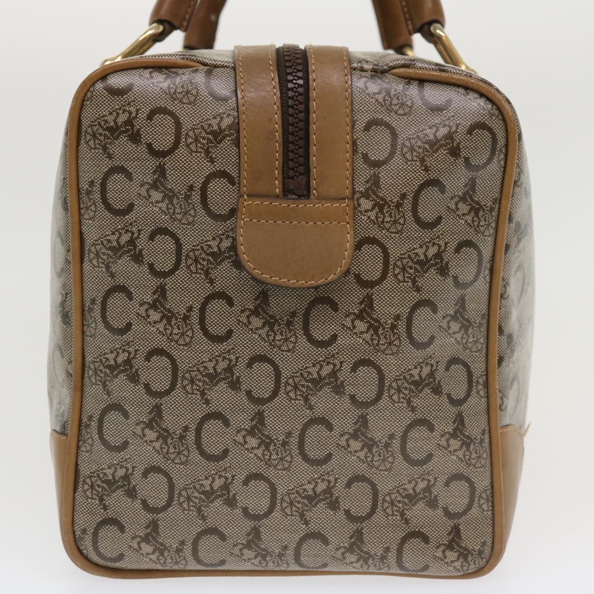 Luxury CELINE C Macadam Canvas Hand Bag Beige  tp628