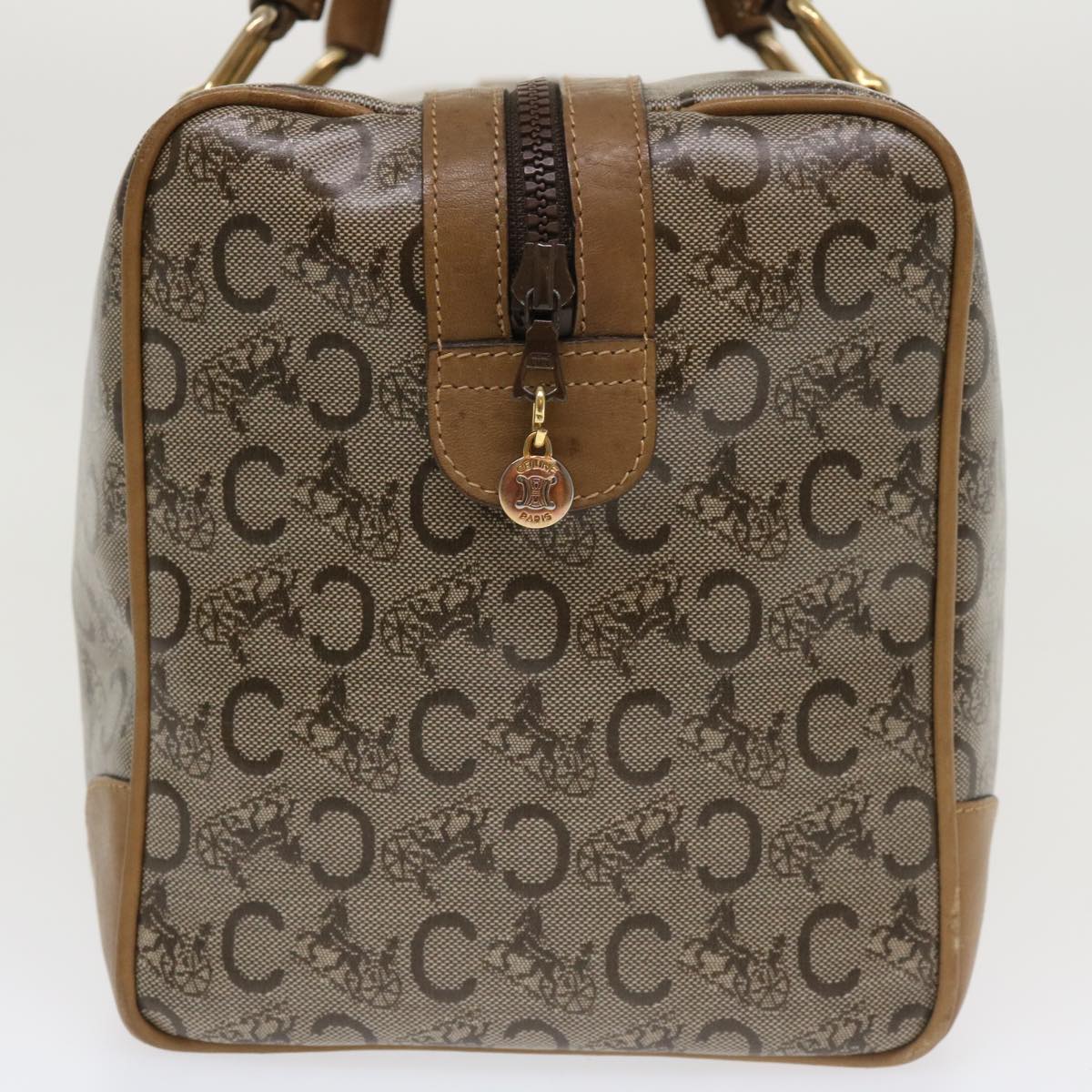 Luxury CELINE C Macadam Canvas Hand Bag Beige  tp628