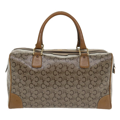 Luxury CELINE C Macadam Canvas Hand Bag Beige  tp628