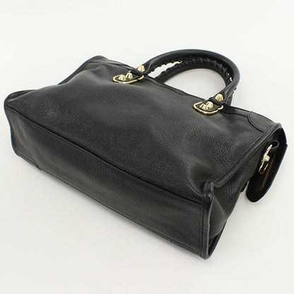 BALENCIAGA 432831 2WAY Handbag leather black Women