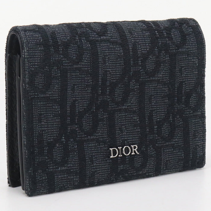 Dior 2ESCH136YSE name card holder Dior Oblique Business Case Jacquard black mens
