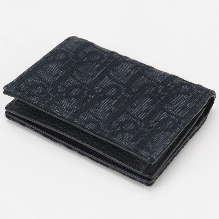 Dior 2ESCH136YSE name card holder Dior Oblique Business Case Jacquard black mens