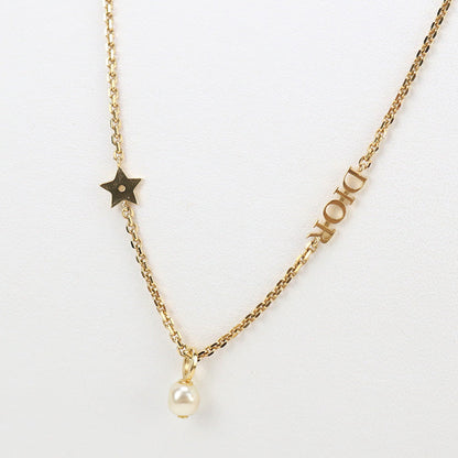 Dior Necklace metal/Pearl gold Women