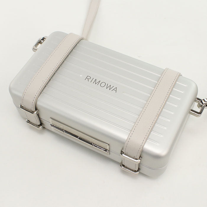 Dior 2DRCA295YWT Personal Crossbody Bag collaboration aluminum silver unisex