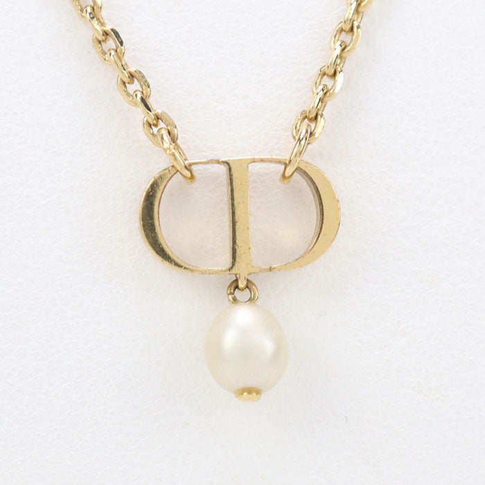 Dior N1390PTCRS_D301 Petit CD Necklace metal/Resin pearl Women