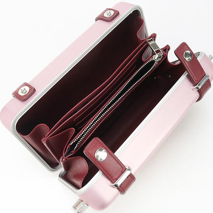 Dior Shoulder Bag Rimowa Personal Crossbody Bag Mini Trunk aluminum pink Women