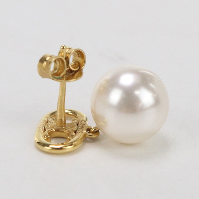 CELINE 46W796BPE Pearl Pierce Triomphe Pierce metal/Pearl gold Women