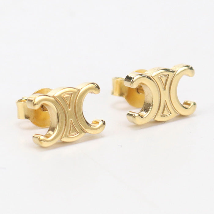 CELINE 461CY6BRA.350R Pierce Triomphe Pierce metal gold Women