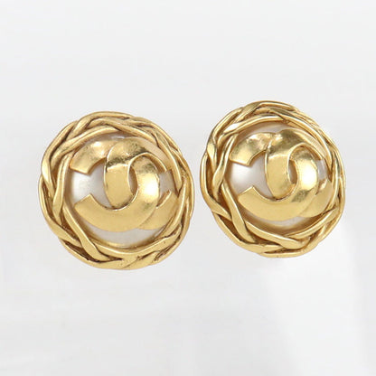 CHANEL CH70103 Vintage earring Earring metal gold Women