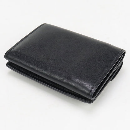 FENDI 8M0395 Tri-fold wallet F is Fendi Flap wallet leather black Women