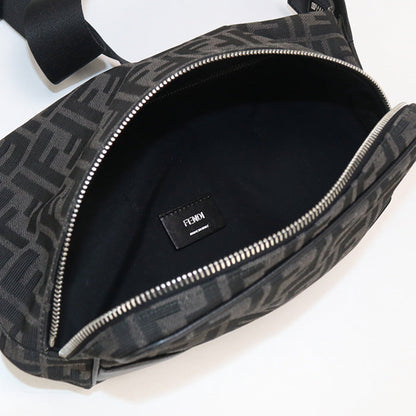 FENDI FE93302 Belt bag Zucca body bag/Belt bag gray mens