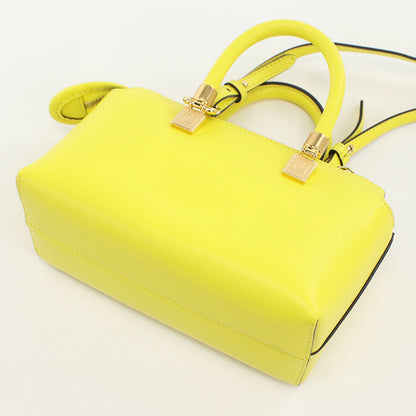 FENDI 8BS067 By the way mini Handbag leather yellow Women