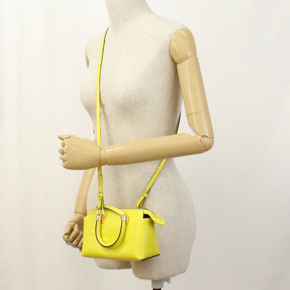 FENDI 8BS067 By the way mini Handbag leather yellow Women