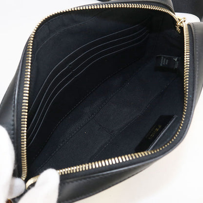 FENDI 7M0286 SQP Camera case Diagonal shoulder bag leather black mens
