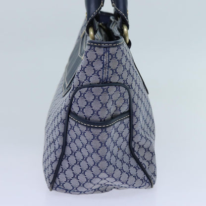 Luxury CELINE Macadam Canvas Boogie bag Hand Bag Navy 11950