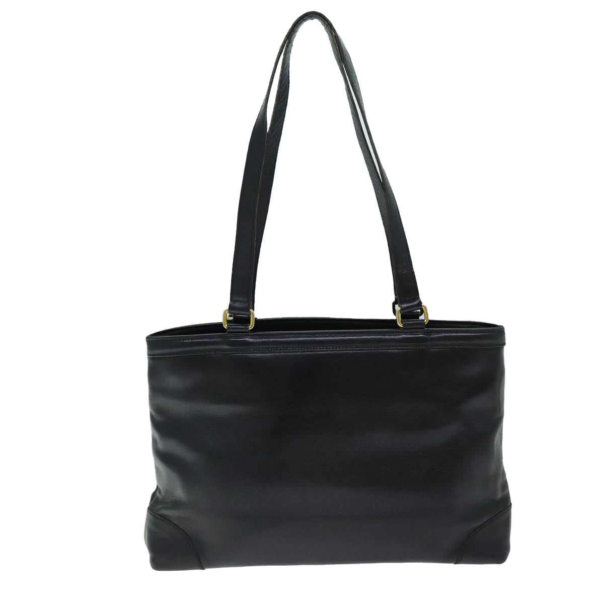 Luxury CELINE Tote Bag Leather Black 12677