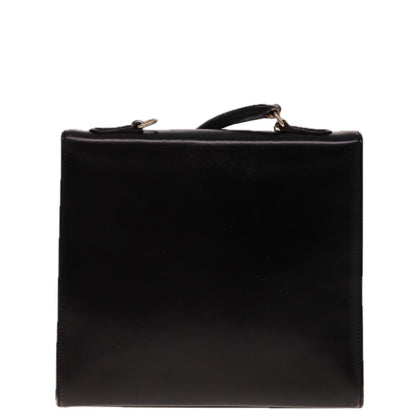 Luxury CELINE Hand Bag Leather Black 12969