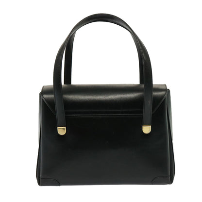 Luxury CELINE Hand Bag Leather Black 13208