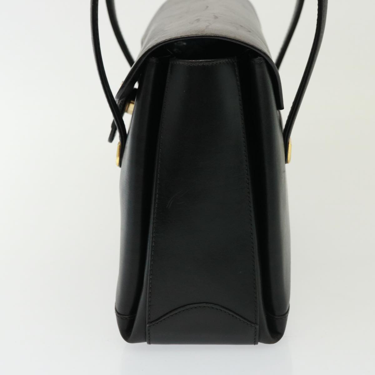 Luxury CELINE Hand Bag Leather Black 13208