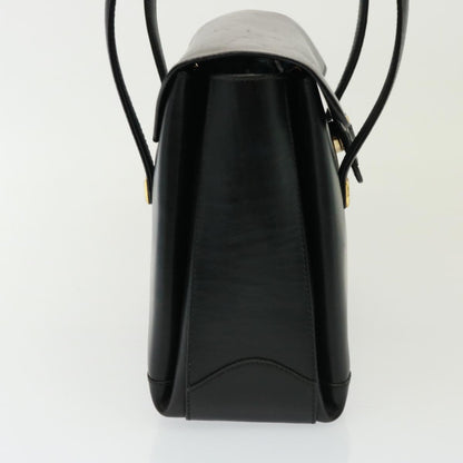 Luxury CELINE Hand Bag Leather Black 13208