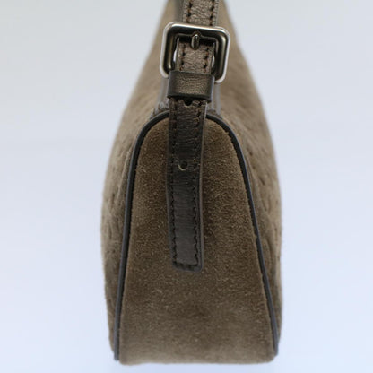 Luxury CELINE C Macadam Canvas Accessory Pouch Brown 9030