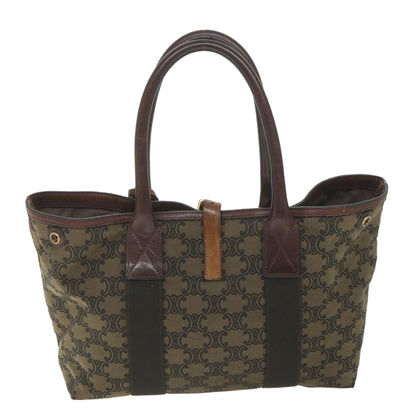 Luxury CELINE Macadam Canvas Shoulder Bag 2Set Brown Navy 9429