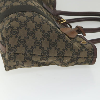 Luxury CELINE Macadam Canvas Shoulder Bag 2Set Brown Navy 9429