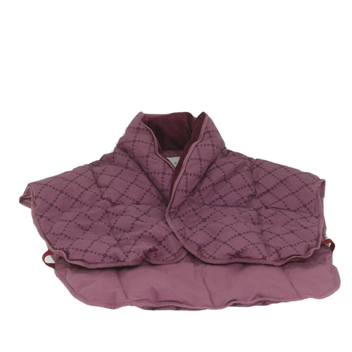 Luxury CELINE Macadam Canvas Down vest Jacket cotton polyester Purple 9471