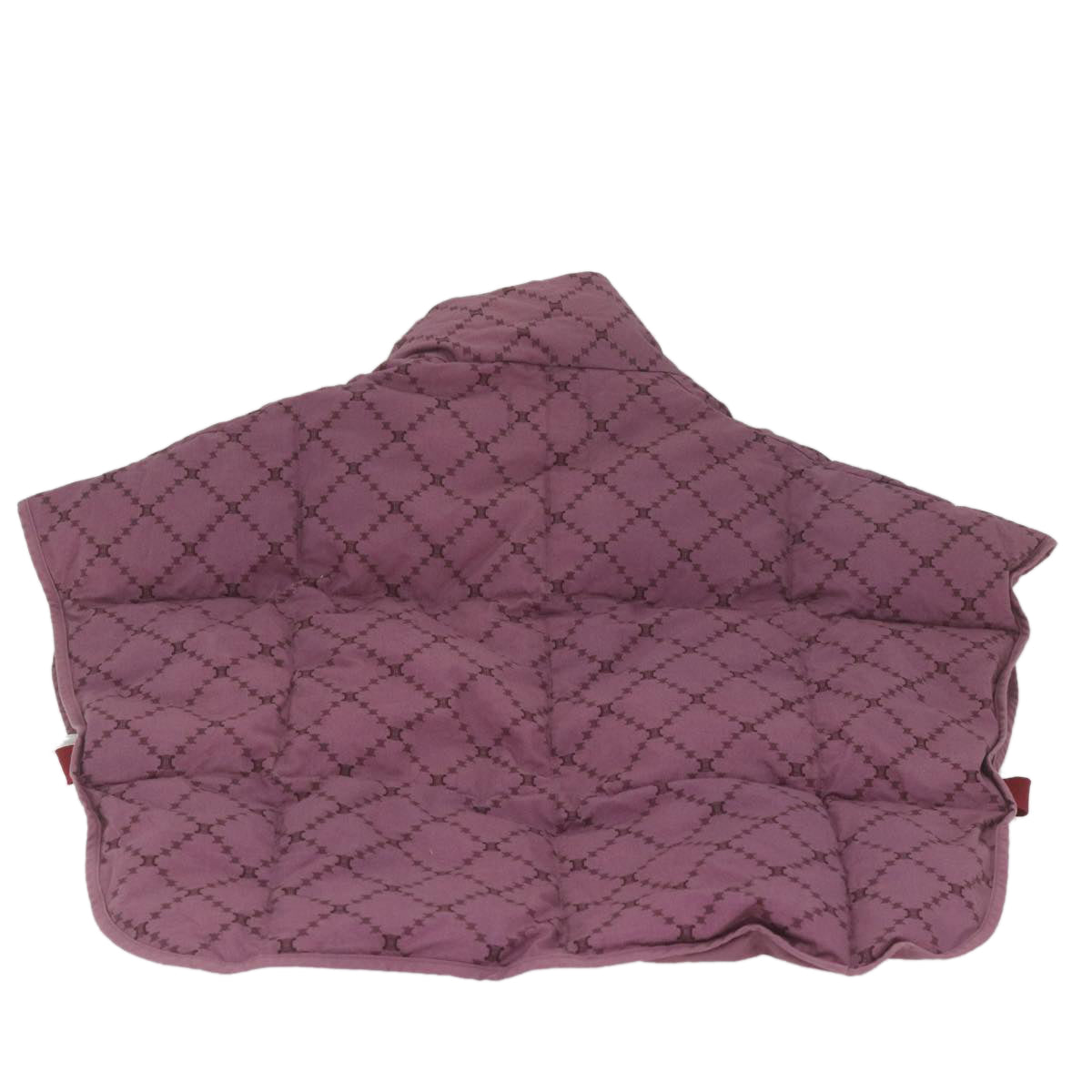 Luxury CELINE Macadam Canvas Down vest Jacket cotton polyester Purple 9471